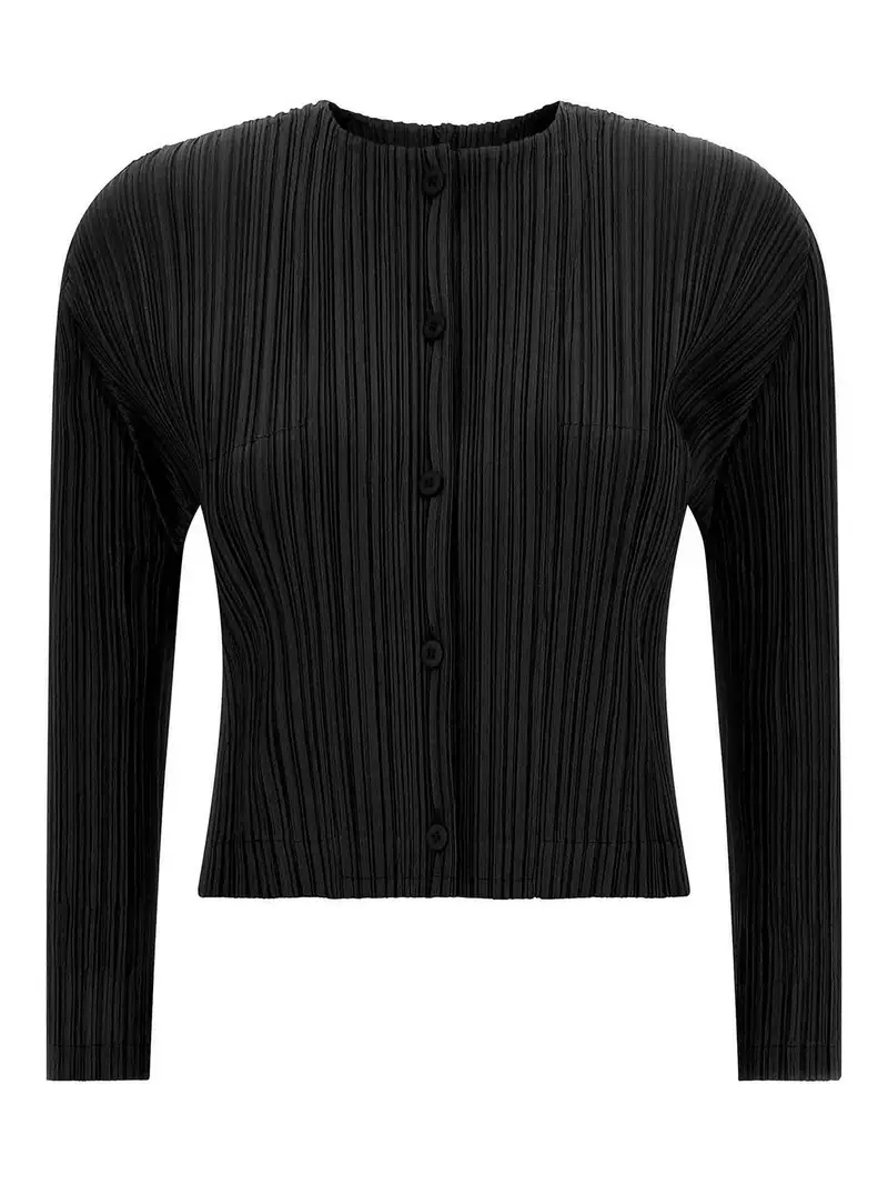 PLEATS PLEASE ISSEY MIYAKE Cardigan Nero 4155308