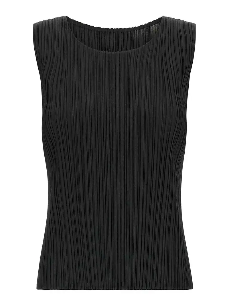 PLEATS PLEASE ISSEY MIYAKE Top Nero 4108110
