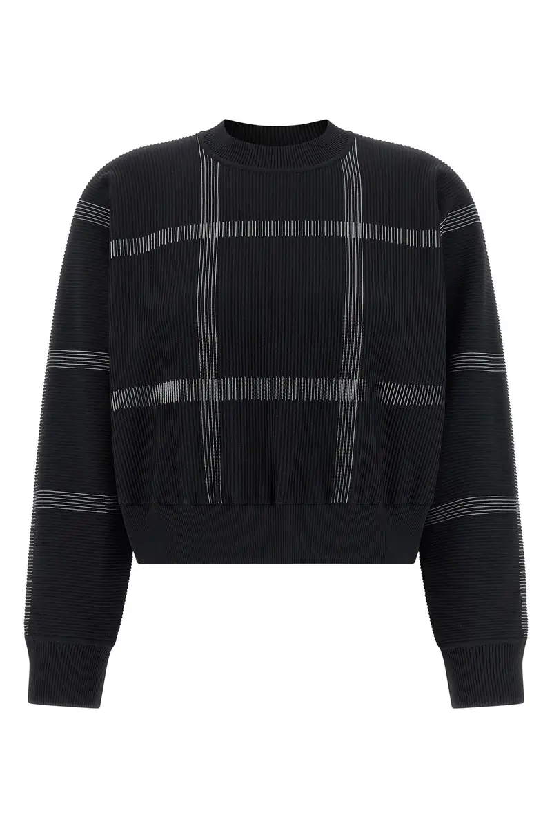 Maglione Crossing Knit Nero