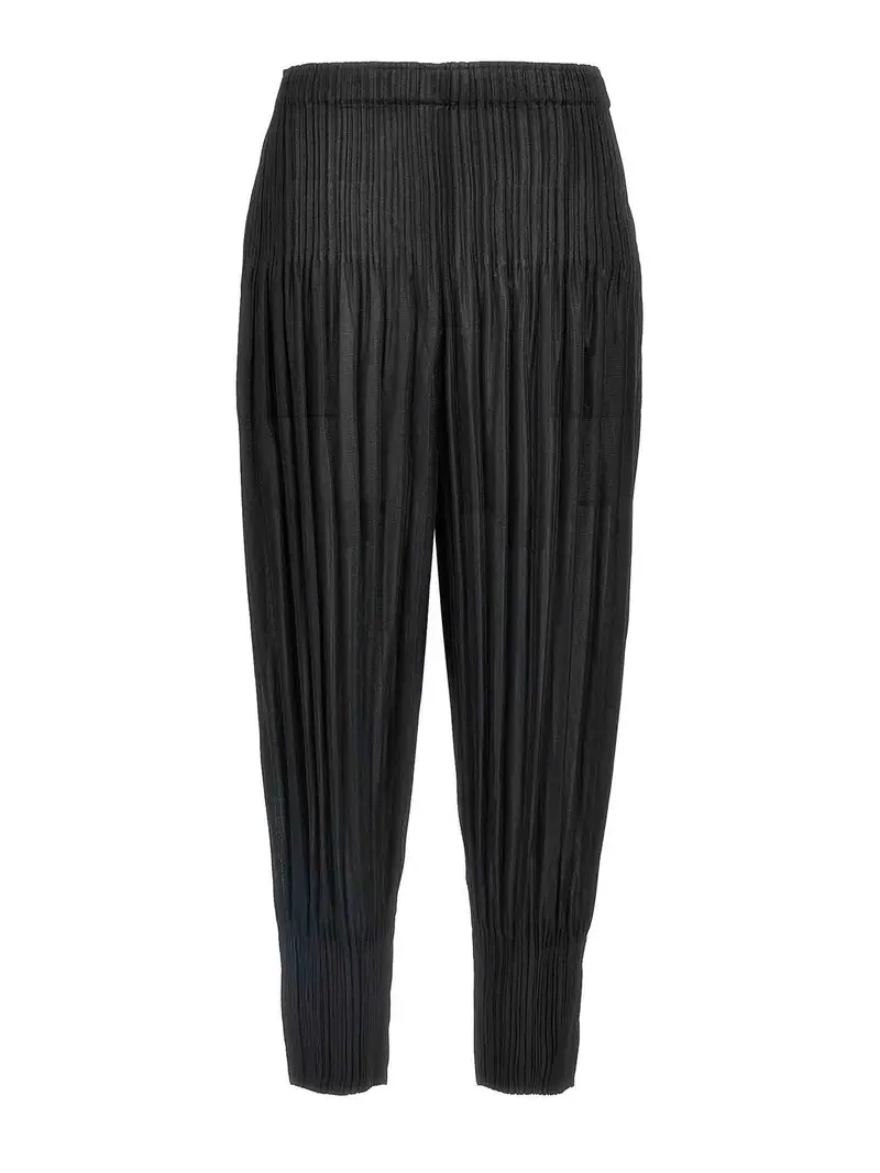 Pantaloni soffici di base Nero