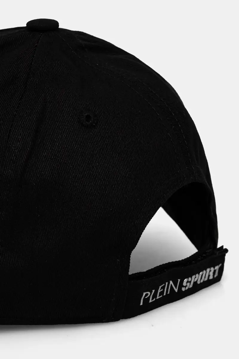 berretto da baseball in cotone colore nero con applicazione SADA UAC0502 STE003N miniatura 3