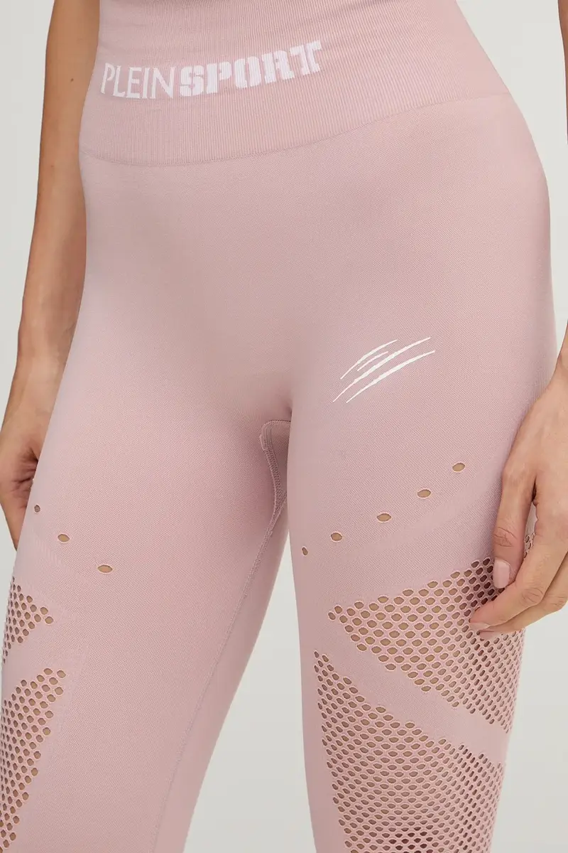 Plein Sport Leggings Donna Rosa 3779610 miniatura 4