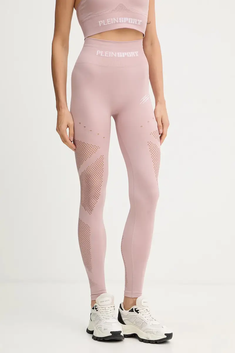 Plein Sport Leggings Donna Rosa 3779610