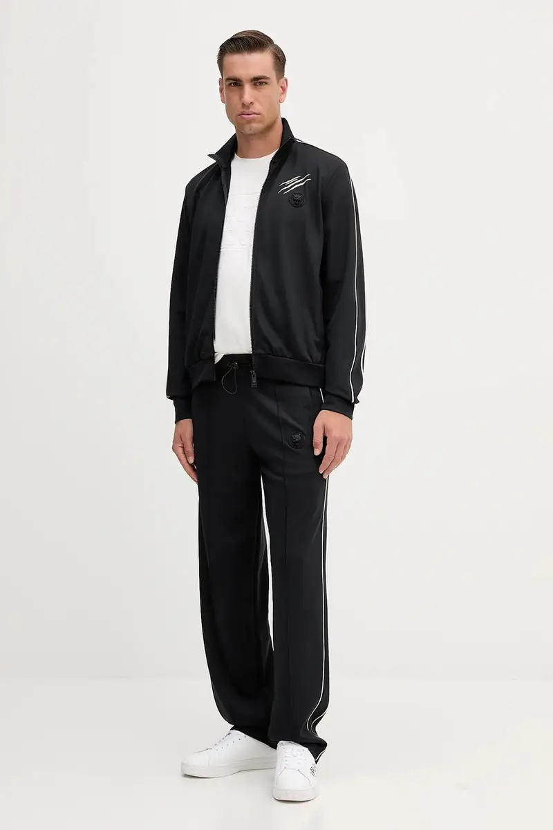 pantaloni tuta uomo colore nero FAEC MJT2680 STE003N miniatura 2