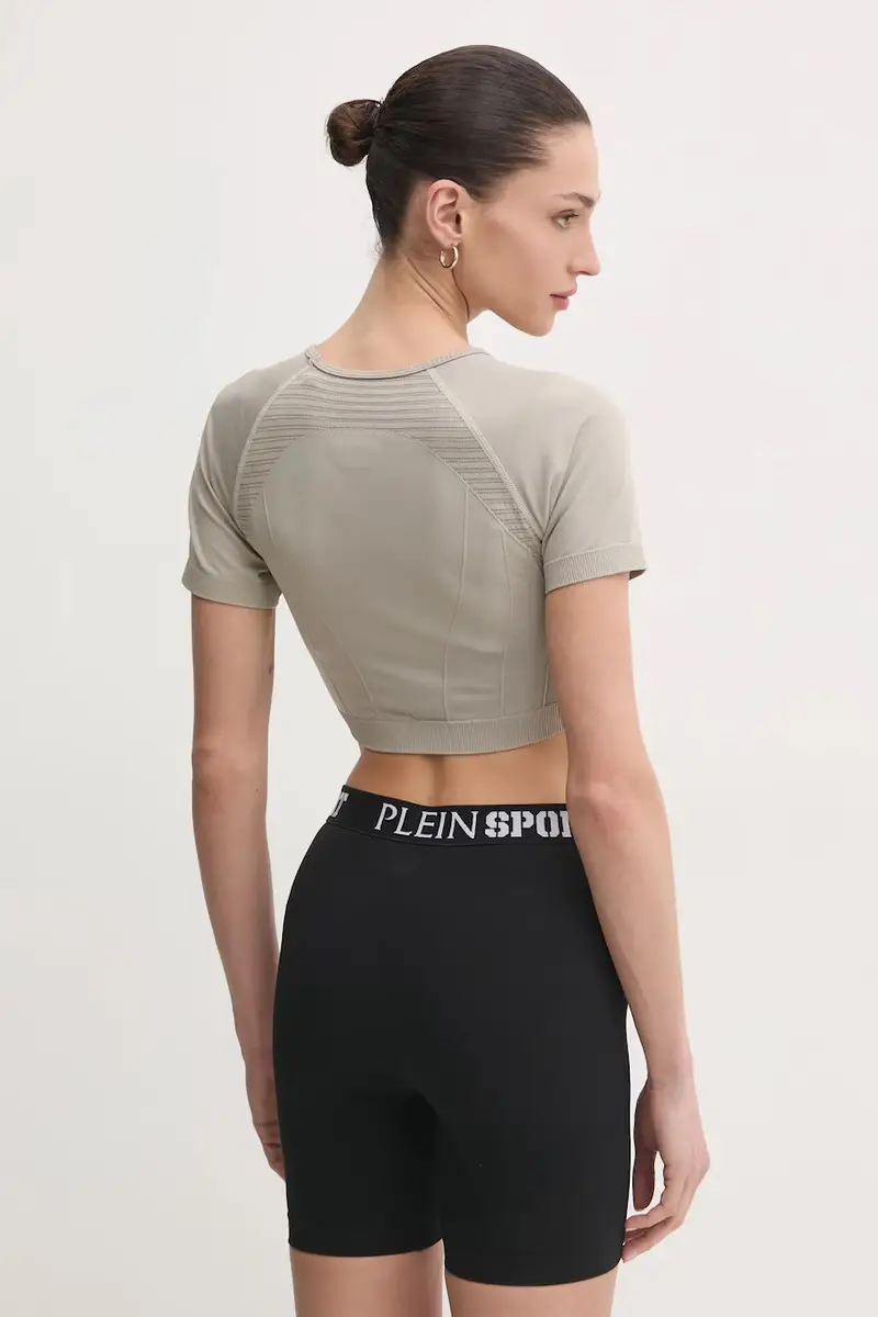 Plein Sport T-shirt Donna Beige 3292304 miniatura 3