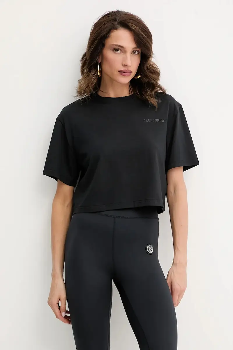 Plein Sport T-shirt Donna Nero 2232317