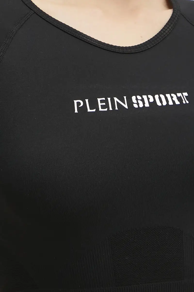Plein Sport T-shirt Donna Nero 3336154 miniatura 5
