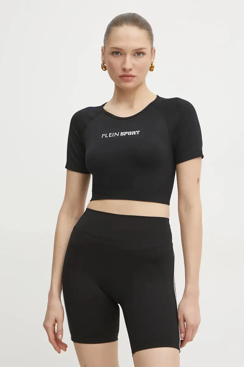Plein Sport T-shirt Donna Nero 3336154