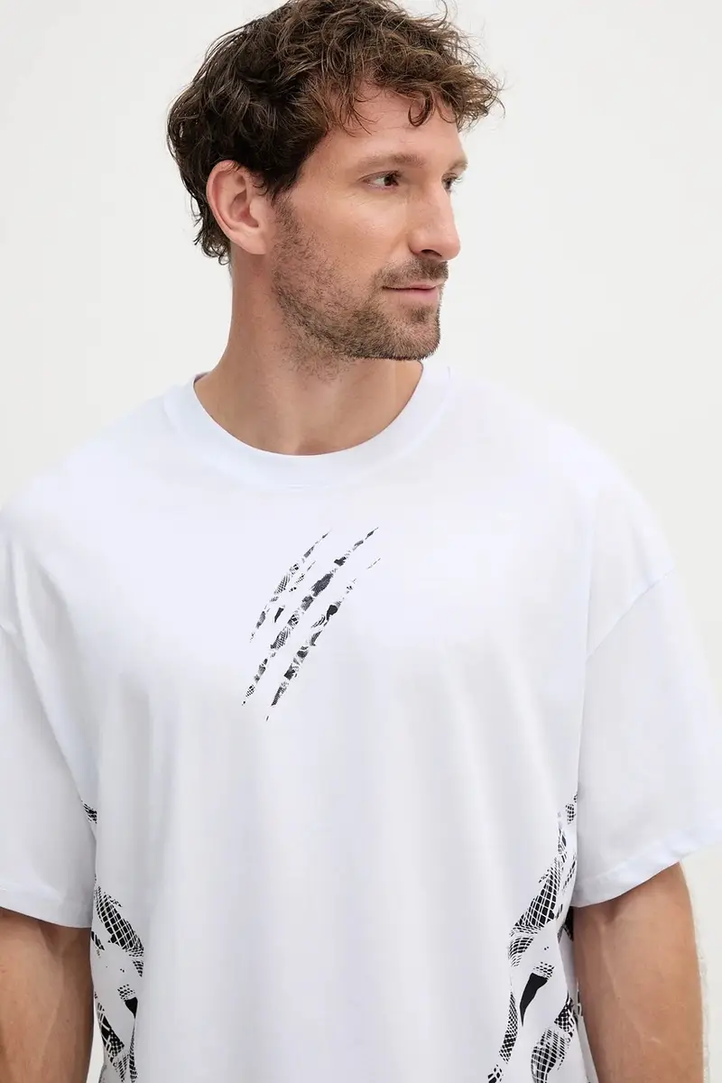 Plein Sport T-shirt Uomo Bianco 3766205 miniatura 4