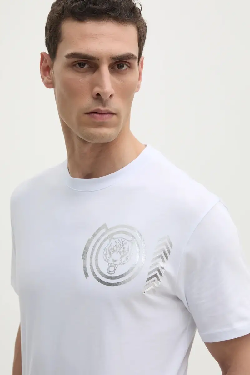 Plein Sport T-shirt Uomo Bianco 3301058 miniatura 4