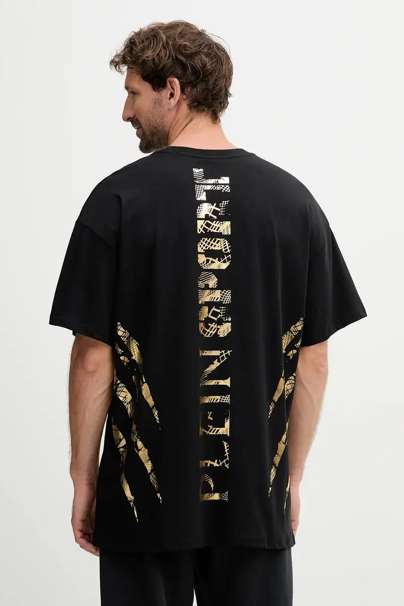 Plein Sport T-shirt Uomo Nero 3776030 miniatura 3