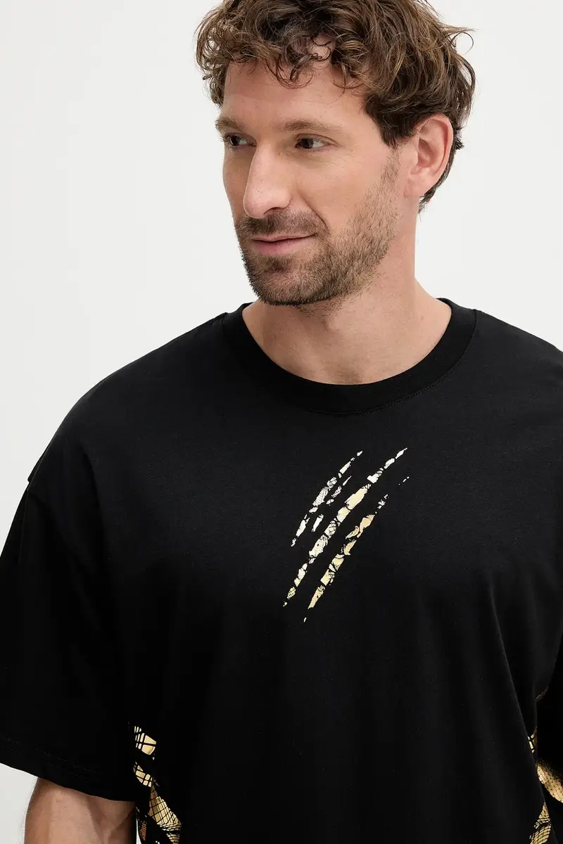 Plein Sport T-shirt Uomo Nero 3776030 miniatura 4