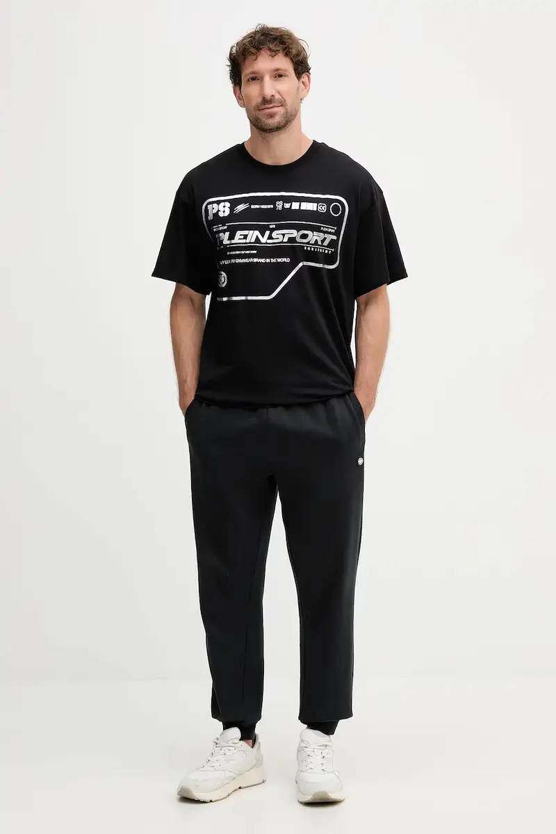 Plein Sport T-shirt Uomo Nero 3776018 miniatura 2