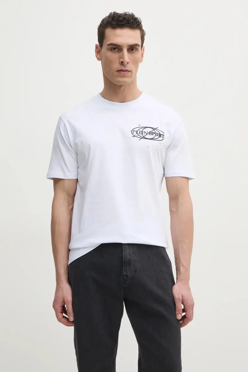 Plein Sport T-shirt Uomo Bianco 3301011 miniatura 3