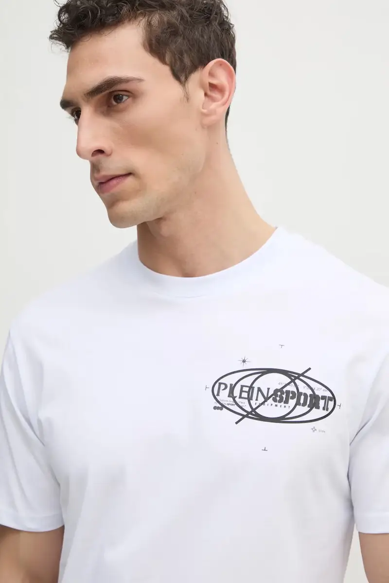Plein Sport T-shirt Uomo Bianco 3301011 miniatura 4