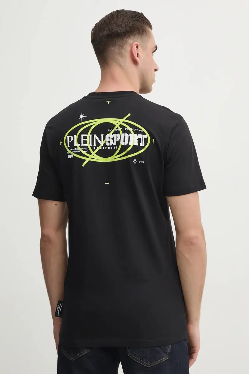 Plein Sport T-shirt Uomo Nero 3335489 miniatura 3