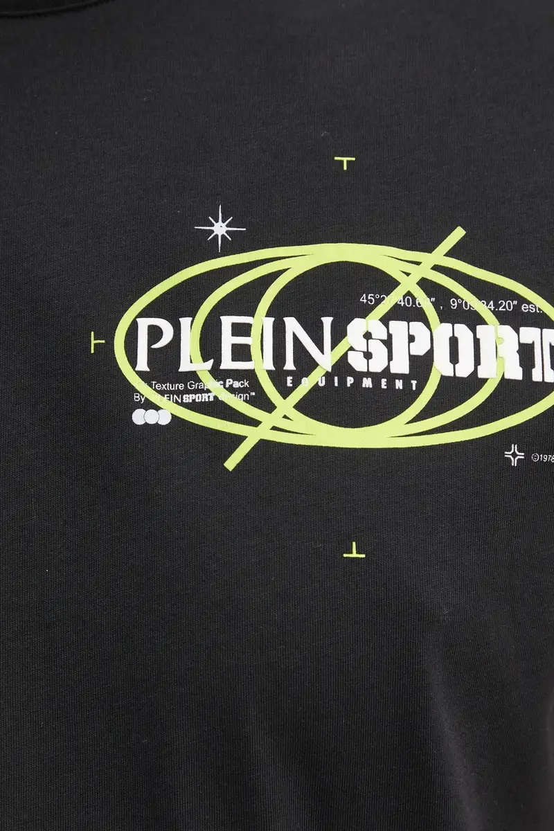 Plein Sport T-shirt Uomo Nero 3335489 miniatura 5