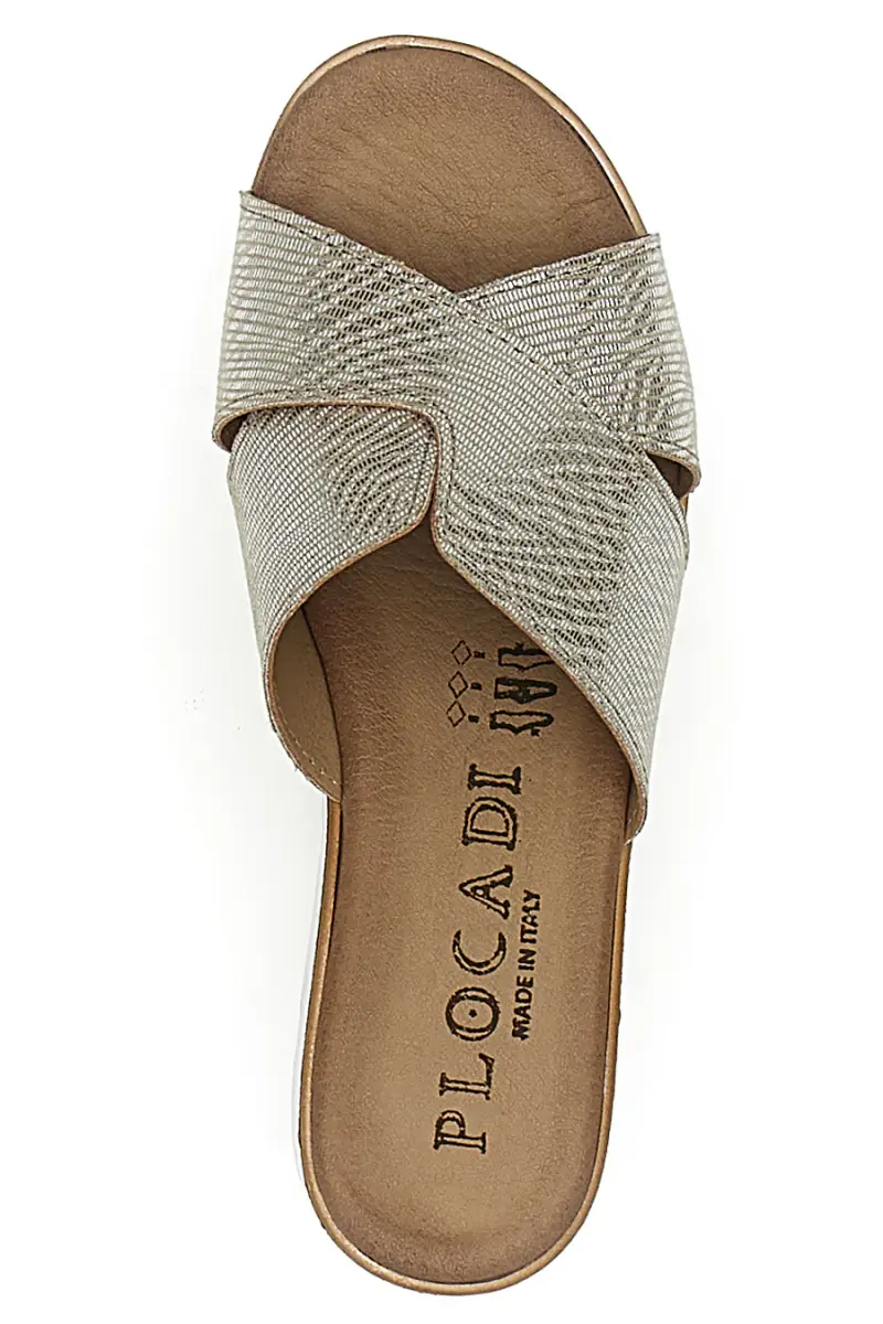 Ciabatte Beige con Zeppa PLOCADI 11072411 [BEIGE] miniatura 3