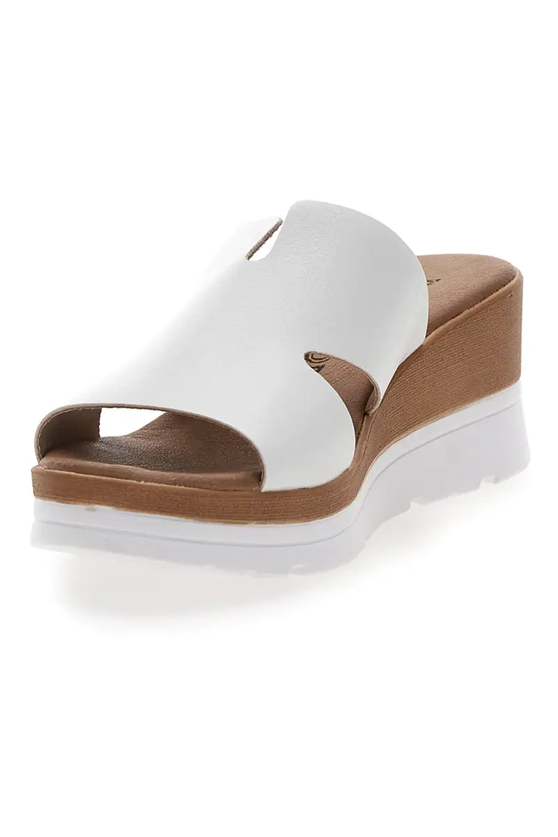 Ciabatte Bianche con Zeppa PLOCADI 11071242 [BIANCO] miniatura 3