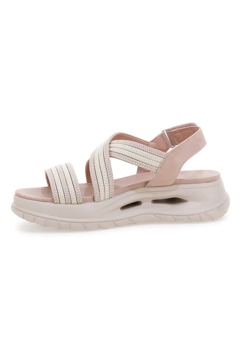 Sandali rosa con fasce elastiche Ploadi 35310 [ROSA] miniatura 4