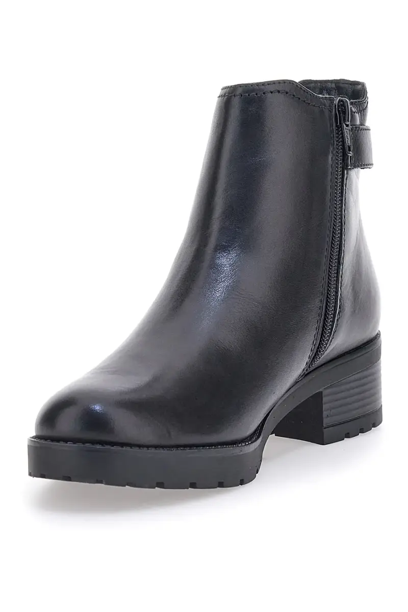 Stivaletti Plocadi 15832 Neri Vera Pelle [NERO] miniatura 3