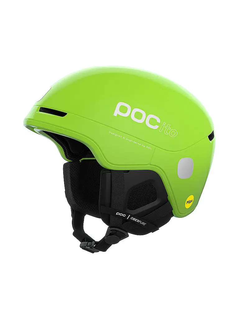 Casco da sci per bambini POCito Obex MIPS giallo | 48-52CM