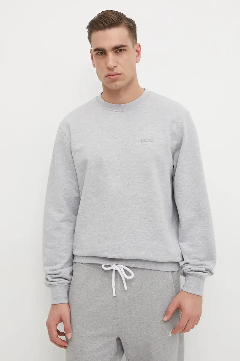 felpa in cotone uomo colore grigio 61651