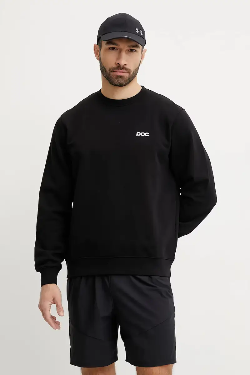 felpa in cotone uomo colore nero 61651