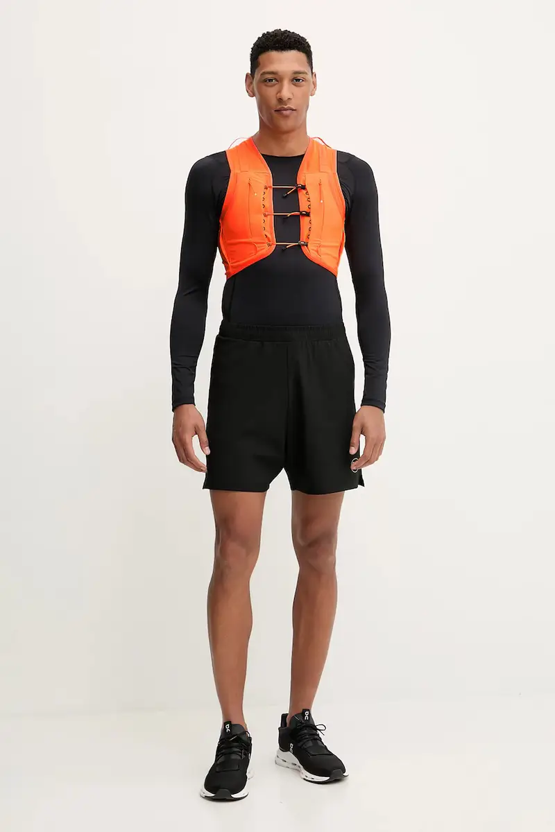 gilet da bicicletta colore arancione 25134 miniatura 3