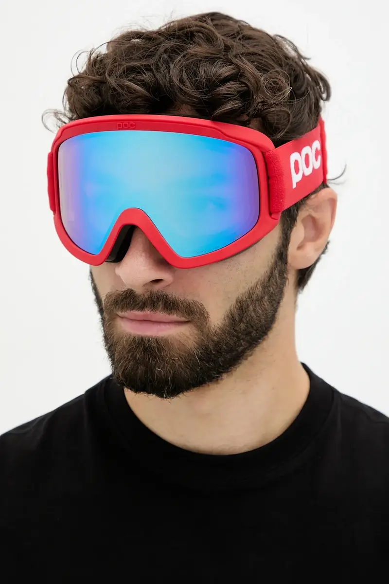 occhiali da sci Opsin colore rosso 40860 miniatura 2