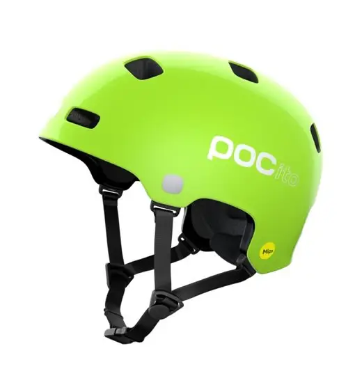 POCito Crane MIPS - casco bici - bambino Green