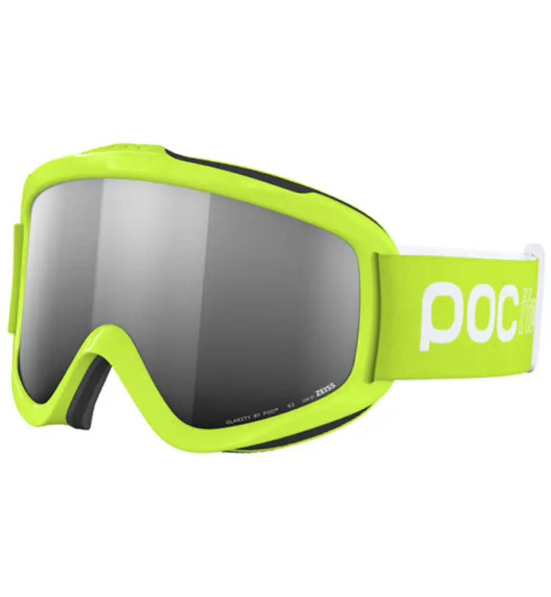 POCito Iris - maschera sci - bambino Green