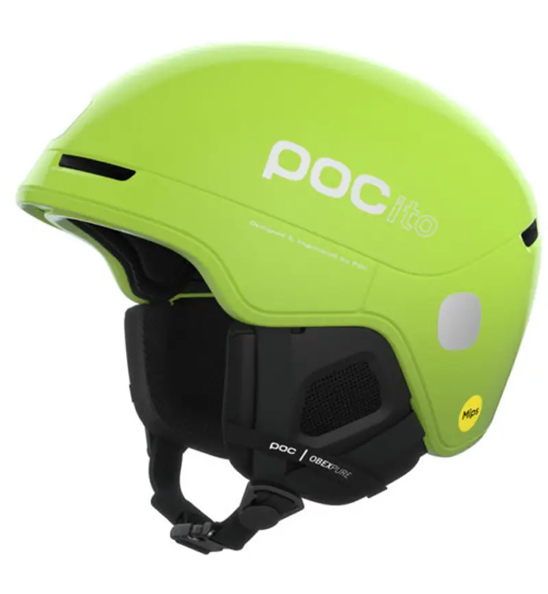 POCito Obex MIPS - casco da sci - bambino Green