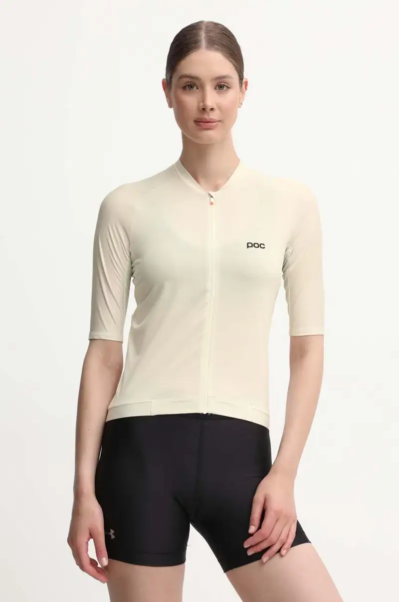 t-shirt da ciclismo Pristine colore beige