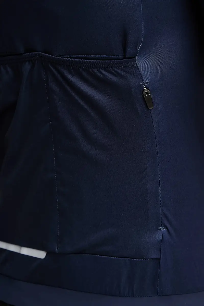 t-shirt da ciclismo Pristine colore beige 53297 Blu navy miniatura 4