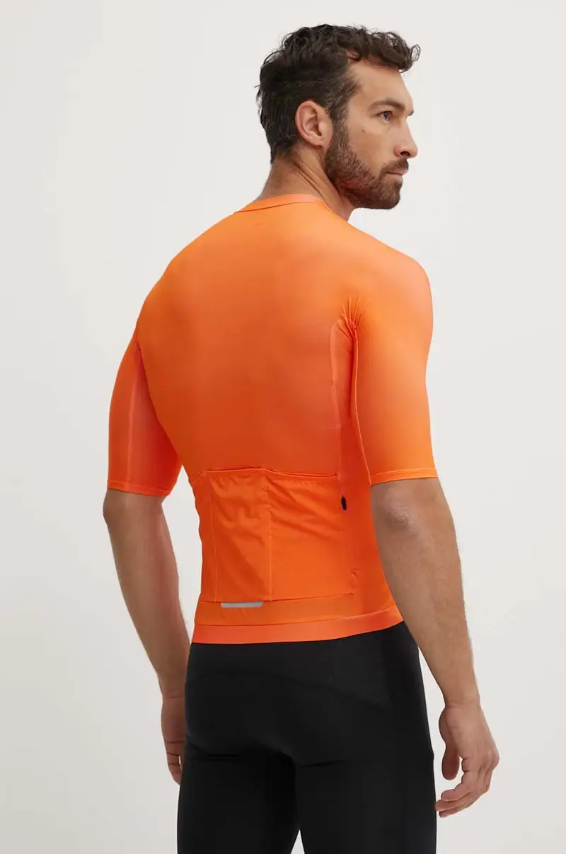 t-shirt da ciclismo Pristine Jersey colore arancione miniatura 2
