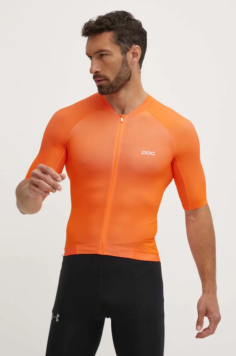 t-shirt da ciclismo Pristine Jersey colore arancione