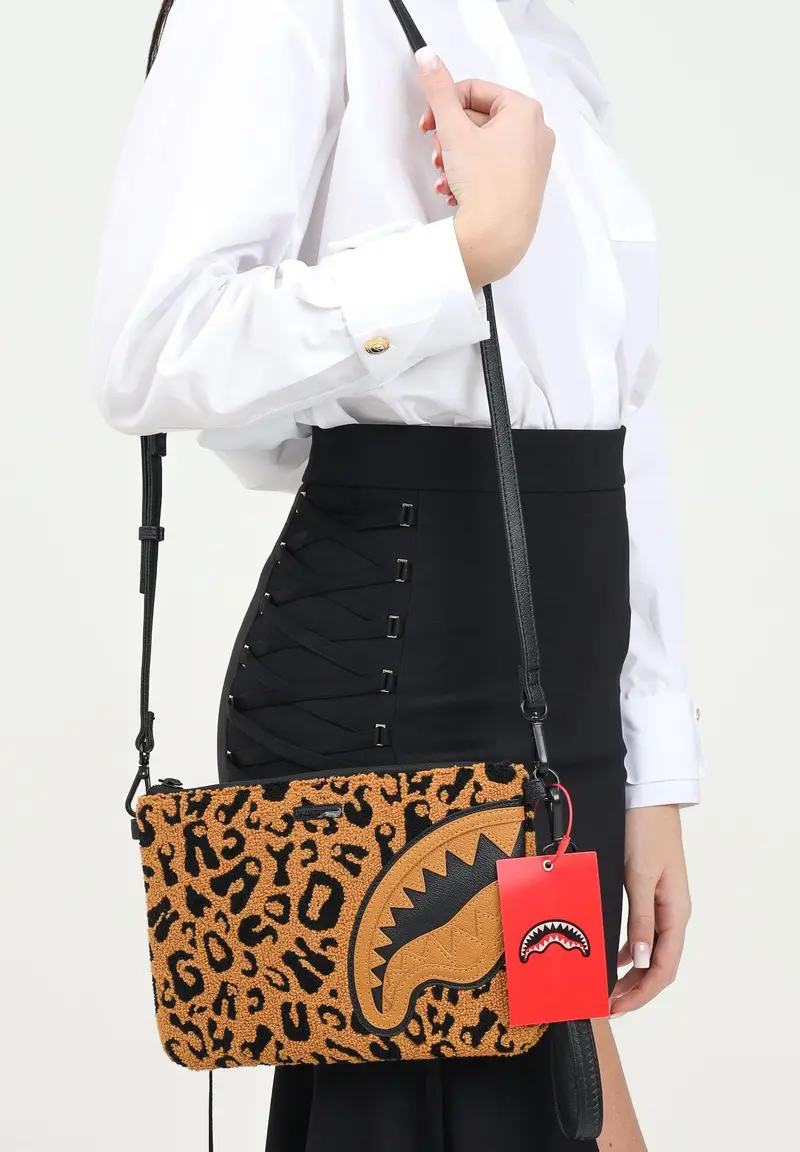 SPRAYGROUND Pochette Donna Beige 919106 miniatura 3