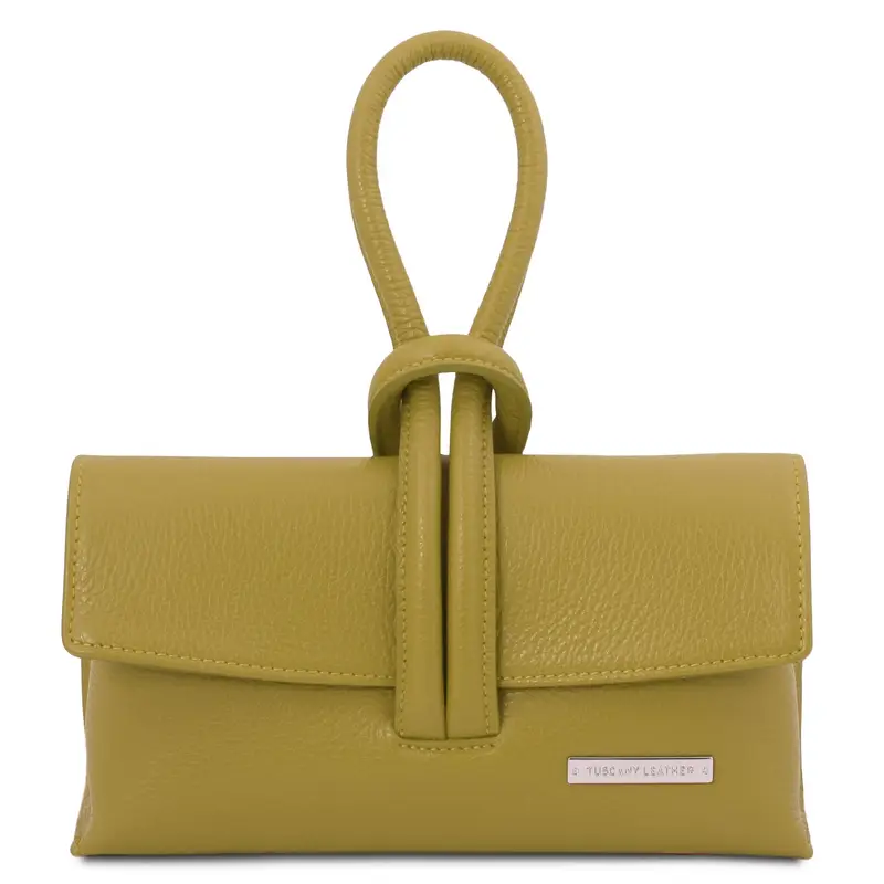 Tuscany Leather Pochette Verde 1414105