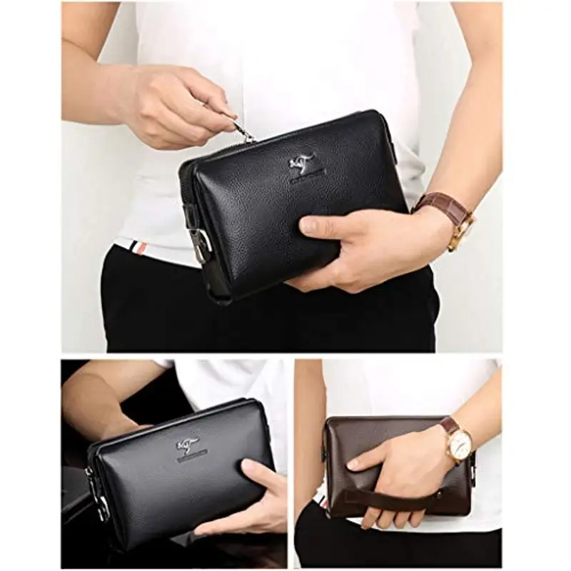 PPGE Home Borsa a mano Uomo Nero 815306 miniatura 2