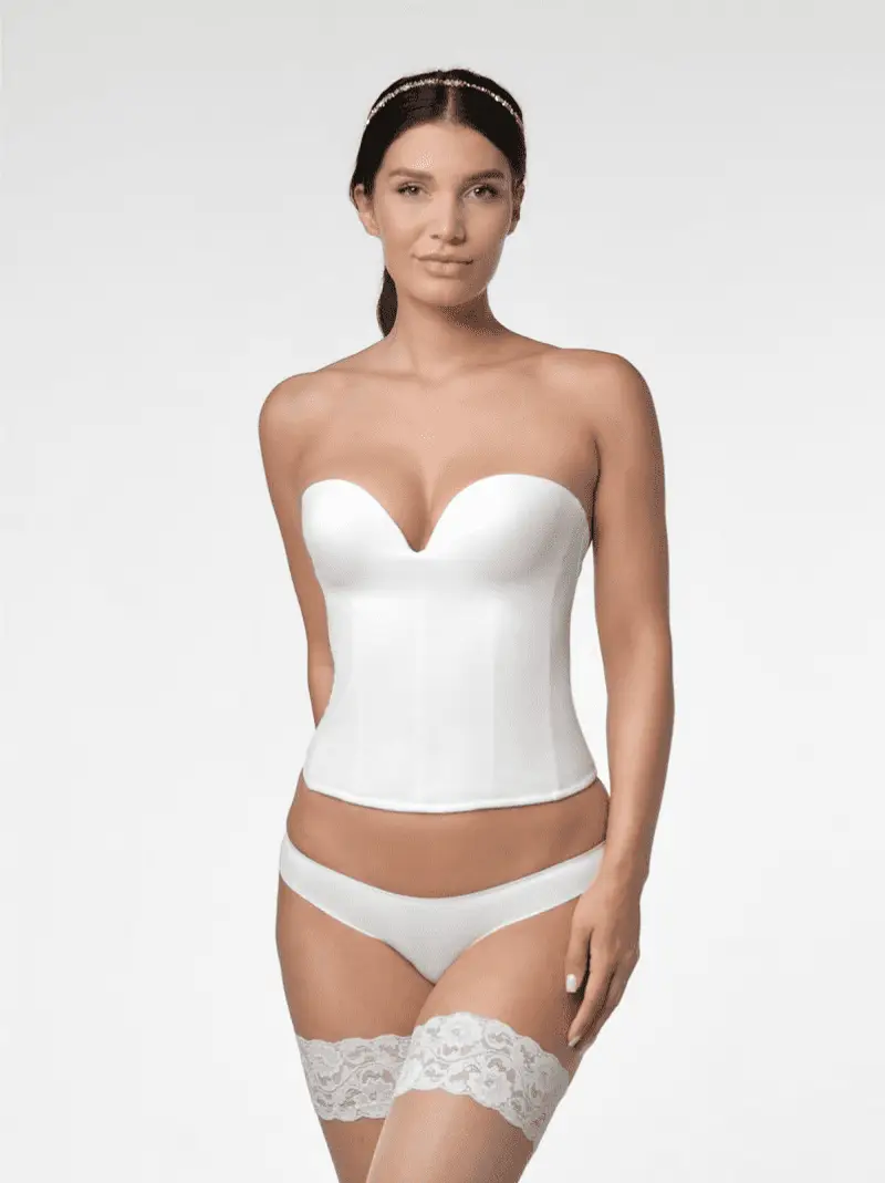 18-300 Corsetto Seamless Avorio | Maat Ivory