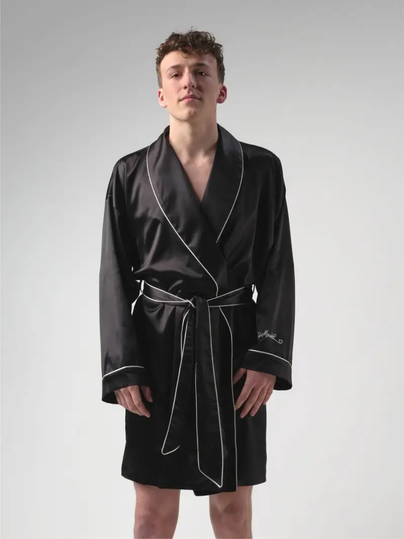 Poirier BN-440J Kimono da uomo di lusso | Maat: L