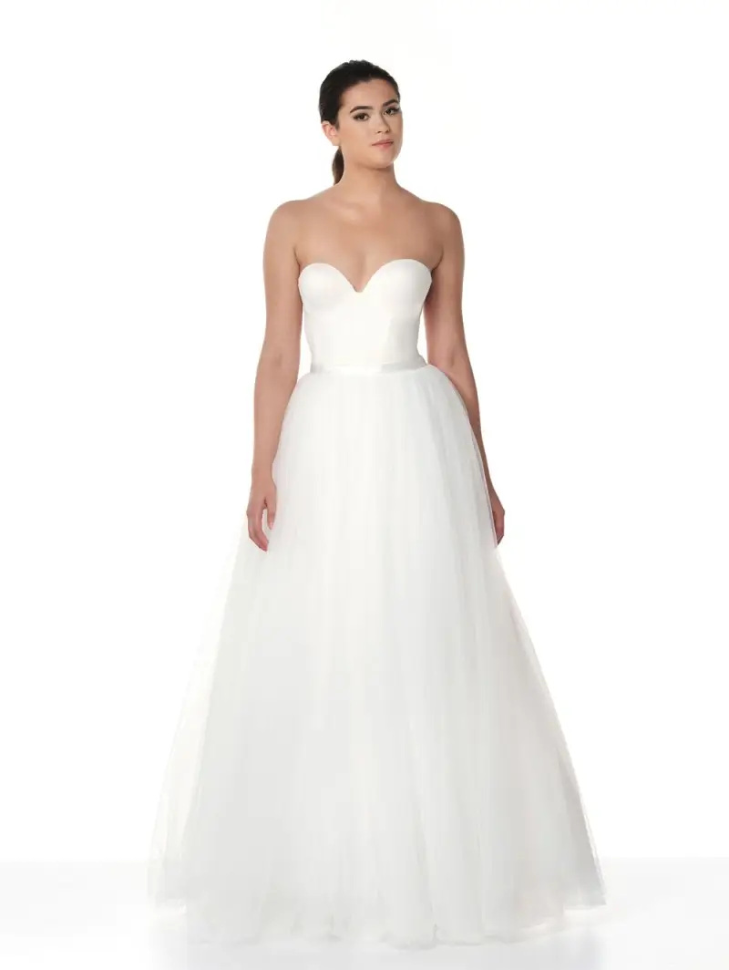 Poirier S325-250 Avorio- Gonna di Tulle Avorio | Maat: XL