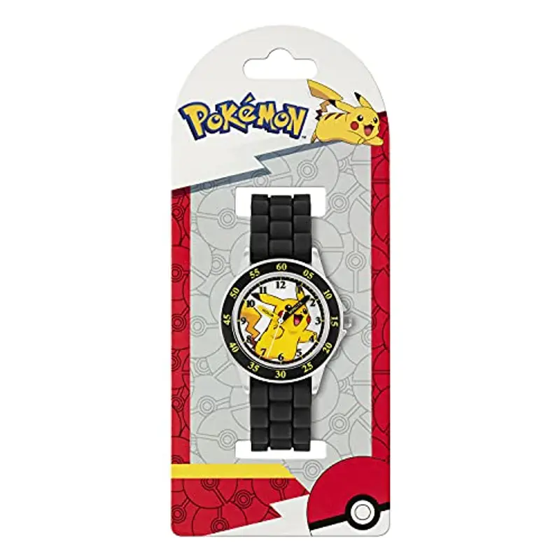 Pokémon Orologio Analogico al Quarzo Unisex Bambini con Cinturino in Silicone POK9048 miniatura 3