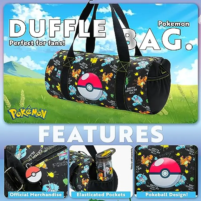 Pokemon Borsa, Borsone Piscina Palestra Bambino Bambina miniatura 3