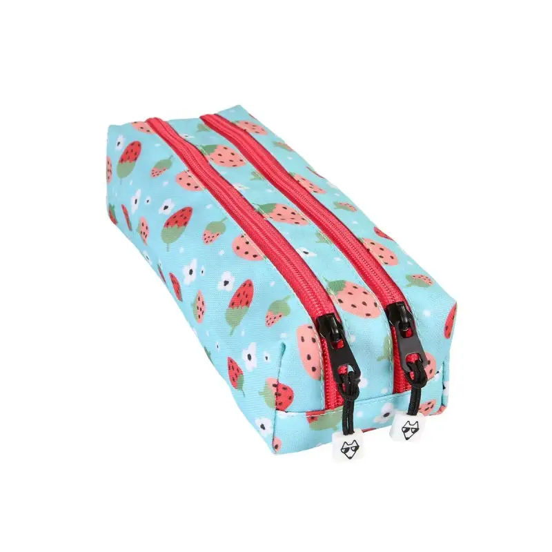 Borsa doppia per bambini Pol Fox Strawberry