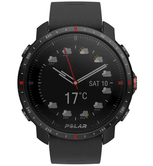 Grit X Pro Zaffiro - orologio multifunzione Black