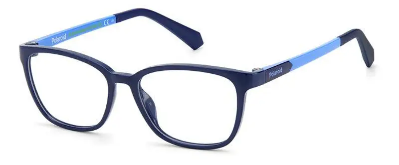 Polaroid Bambino PLD D826 ZX9 Montature da vista Eco-poliammide Blu  Squadrata