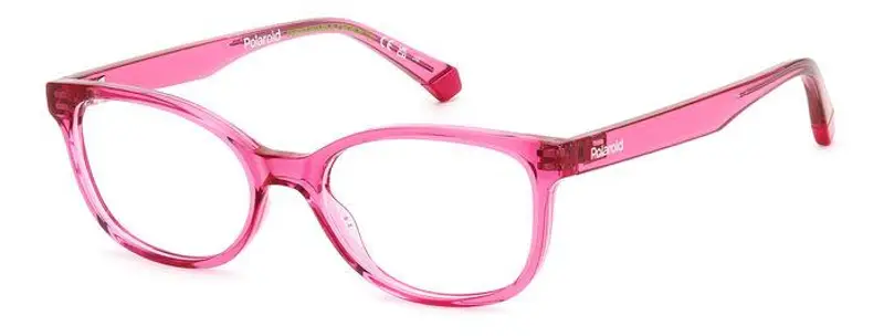 Polaroid Bambino PLD D833 MU1 Montature da vista Plastica Fucsia  Cat Eye