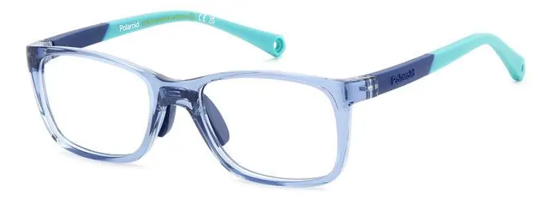 Polaroid Bambino PLD D835 MVU Montature da vista Plastica Azzurro  Squadrata